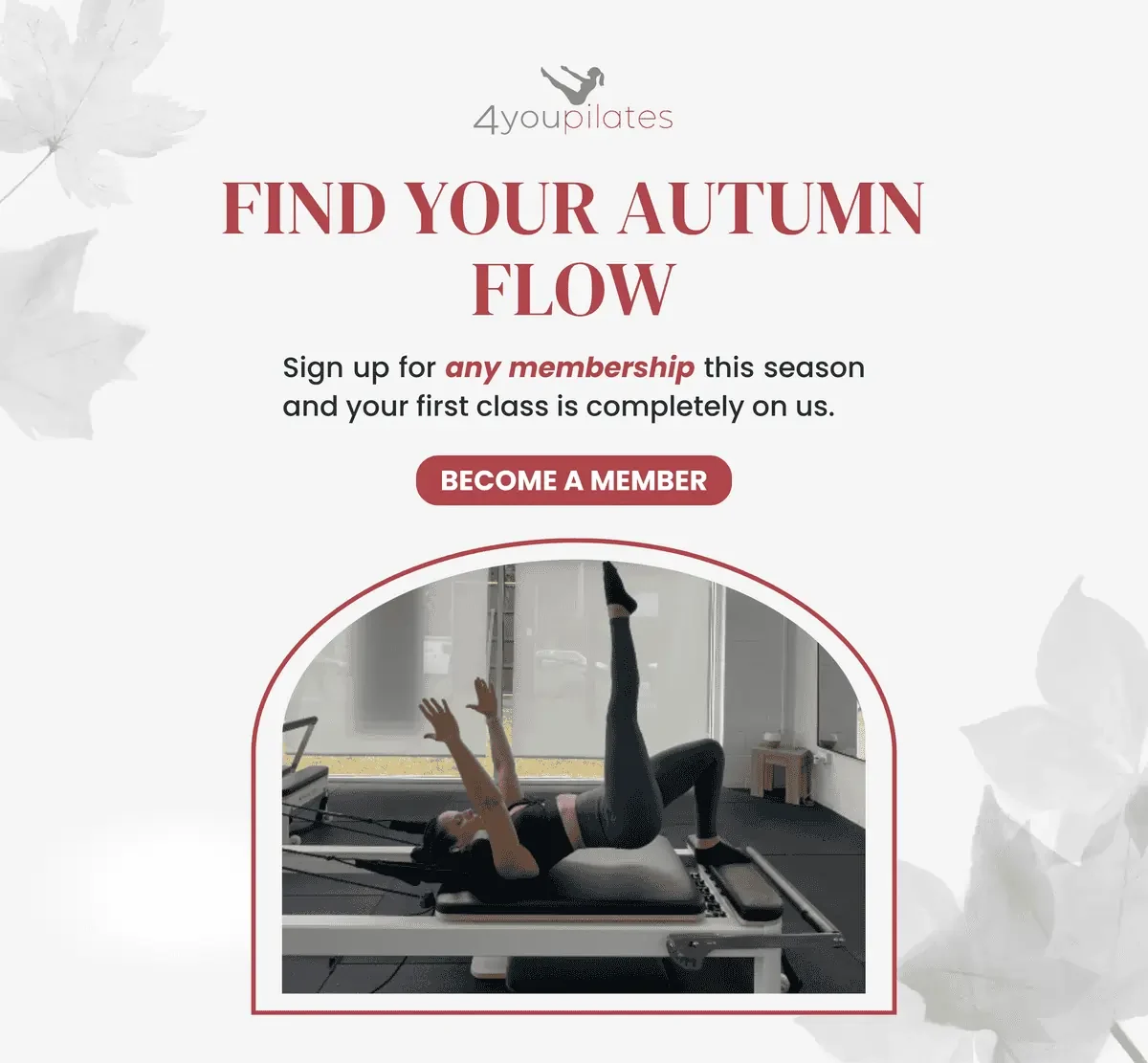 Mobile - Ação Autumn - 4 you Pilates (405 x 375 mm)